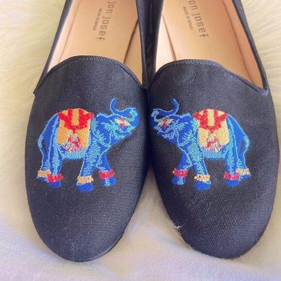 Jon Josef elephant print flats - Picture 3 of 6